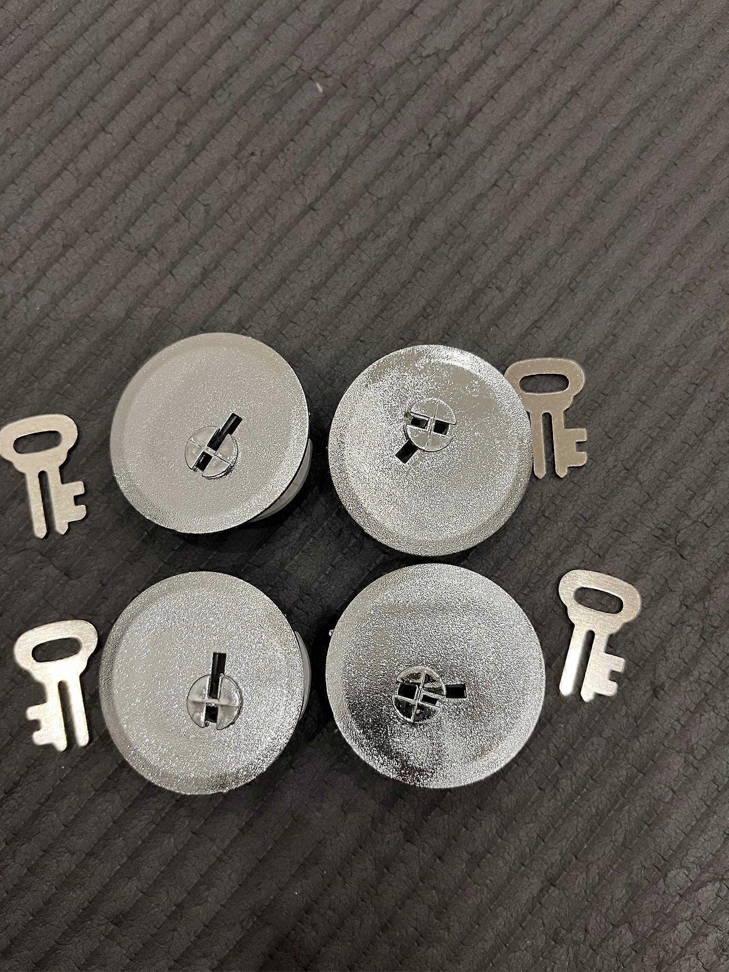 6pcs Piggy Bank Stopper Replacement: Piggy Bank Replairing Plug With Lock And Key - Saving Box Plug Money Saving Box Stoppers