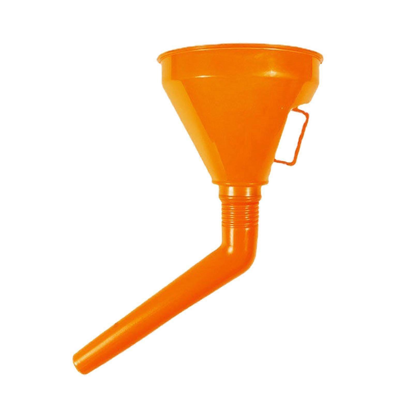Oil Funnel for Oil Change, Flexible Funnel, Large Mouth with Filter and Handle