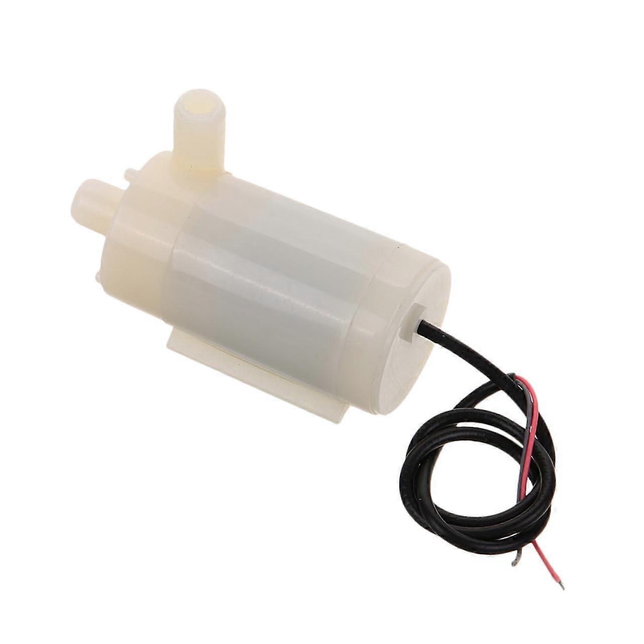 Mini Submersible Pump USB Fountain Pumps for Indoor ABS White