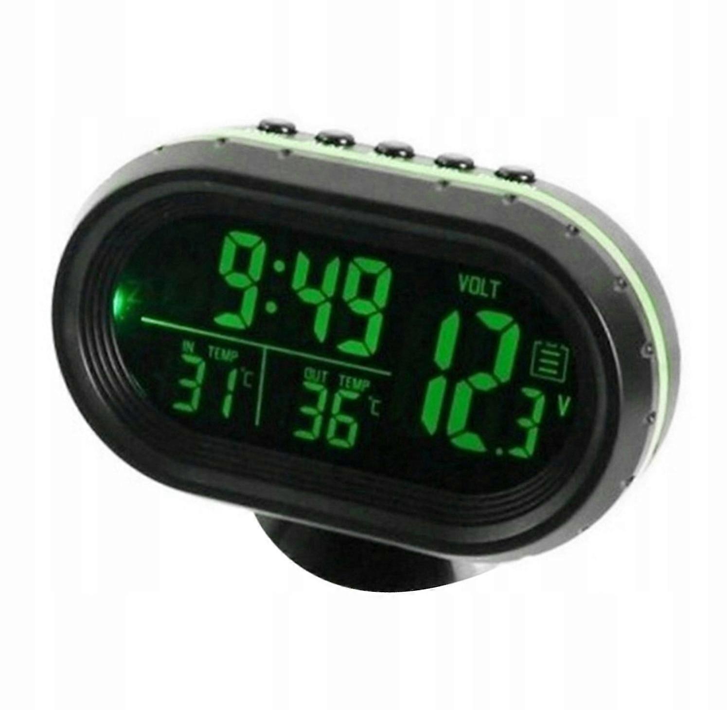 Car Thermometer Digital Clock Dc 12v
