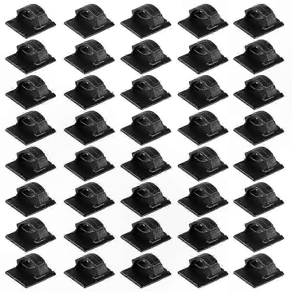 40-Pack Cord Management Clips for Auto GPS and Data Cables, Universal Wire Organizer Solution