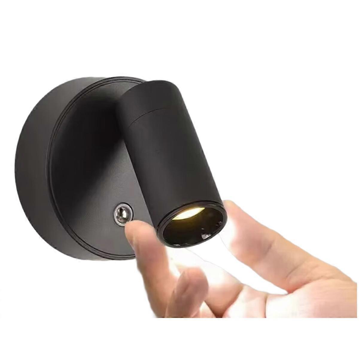 LED Light Magnetic USB Rechargeable Wall Light Spotlight B