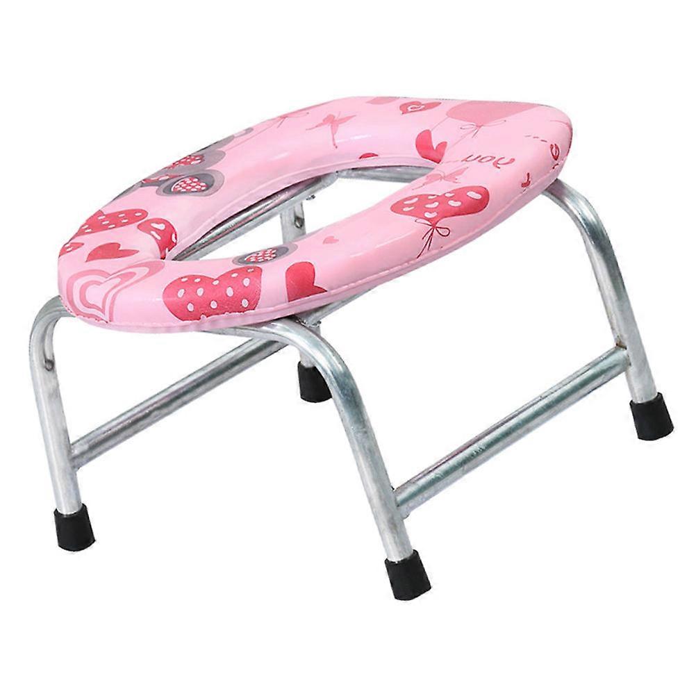 Infant Toilet 1Pack Cartoon Toilet for Home Use Round Shape Durable Pu Material