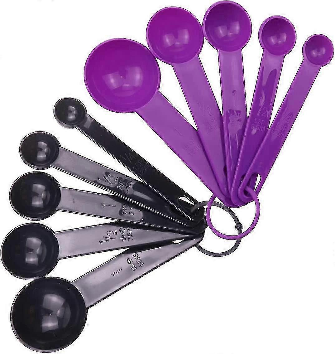 Measuring Spoons Set 10 Plastic Measuring Cups Tools For Baking