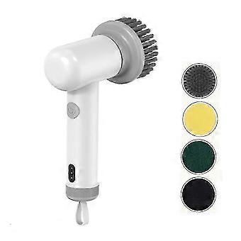 Rechargeable Cordless Electric Facial Cleansing Brush with Rotating Head for Deep Skin Cleaning