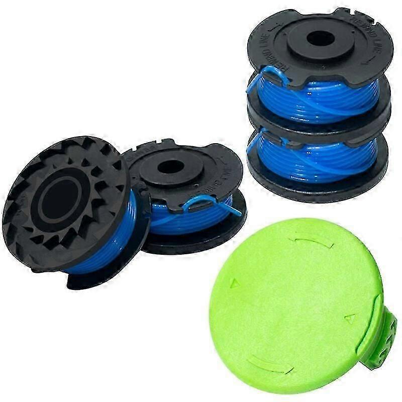 "Trimmer Spool Compatible with Greenworks 20V 24V 40V 80V (4 Spools, 1 Cap)"
