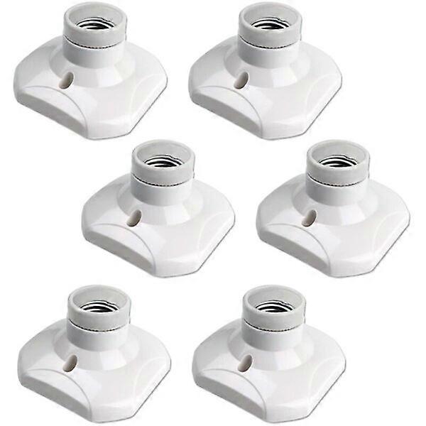 E27 Ceiling Socket, with Screws, Inner Ceramic Resistant to High Temperatures
