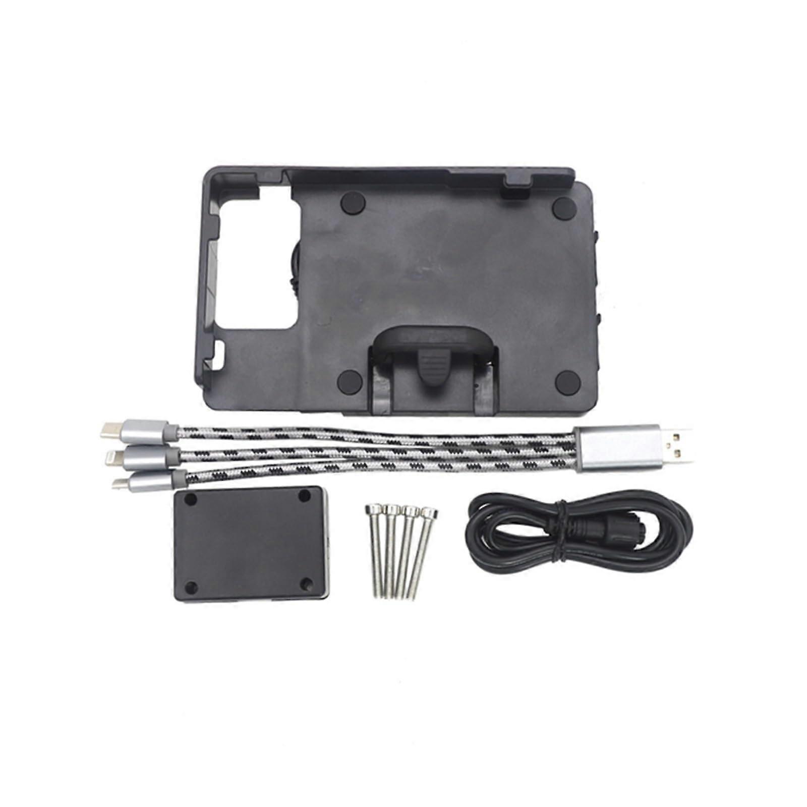 GPS Phone Navigation Plate Bracket For BMW F850GS F750GS (Color : A)