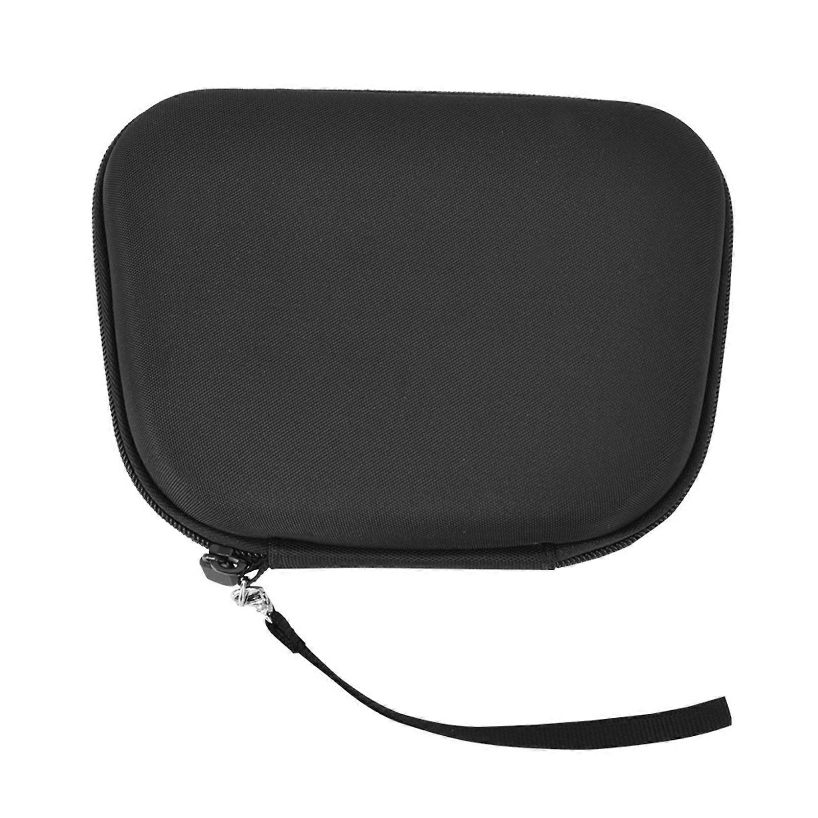 Black Anti Shock Travel Case for PS4 Wireless Controller EVA Storage Bag with Mesh Pocket