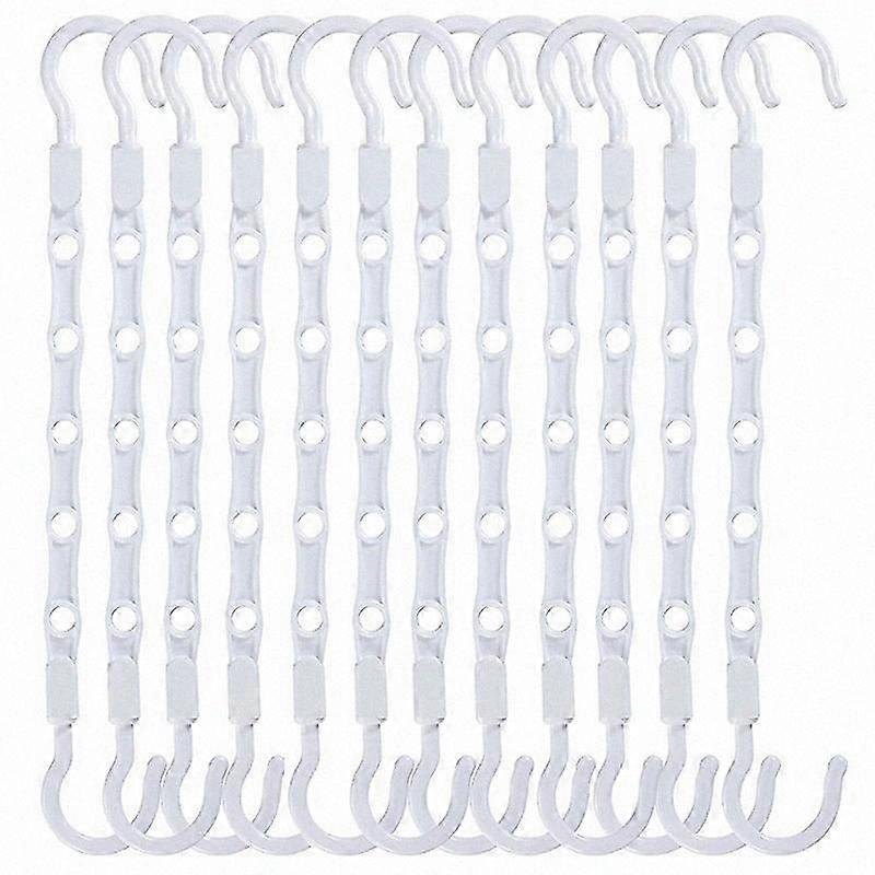 Rotatable Folding Hanger - Windproof Magic Design, Multifunctional Storage Hook for Clothes, 10 Pack