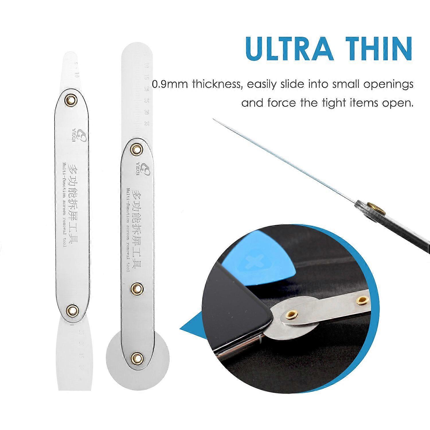 Electronics Screen Repair Tool Kit Thin & Flexible Opening Pry Tool Flat Spudger for Smartphone Tablets Laptops Fixes