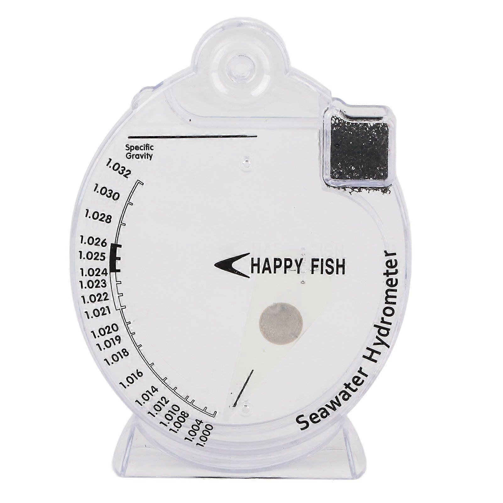 Sea Hydrometer Salinity Specific Gravity Test Saltwater Concentration Aquarium Testing Tool(HD T H018 )