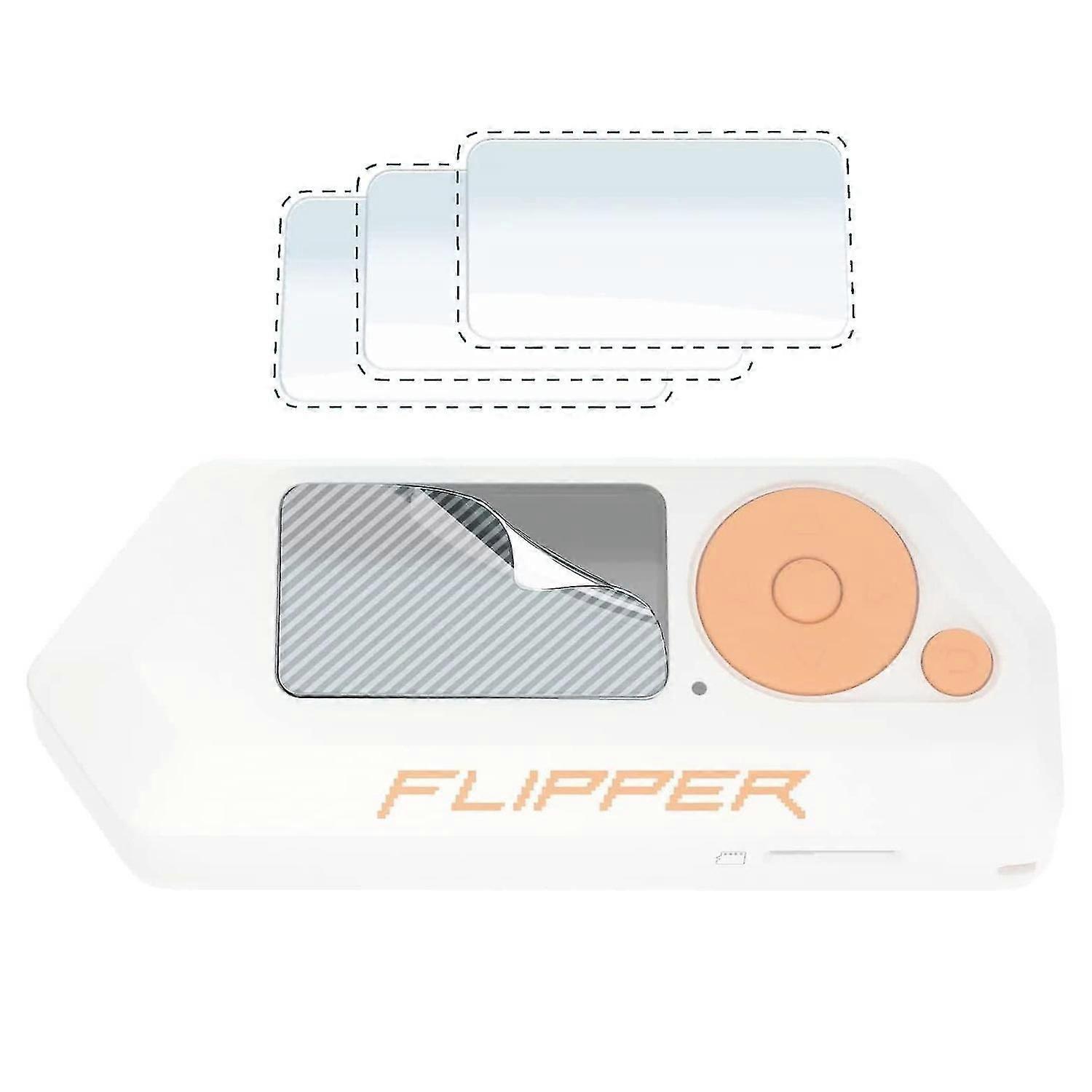 Clear PET Screen Protectors for Flipper Zero Game Accessories