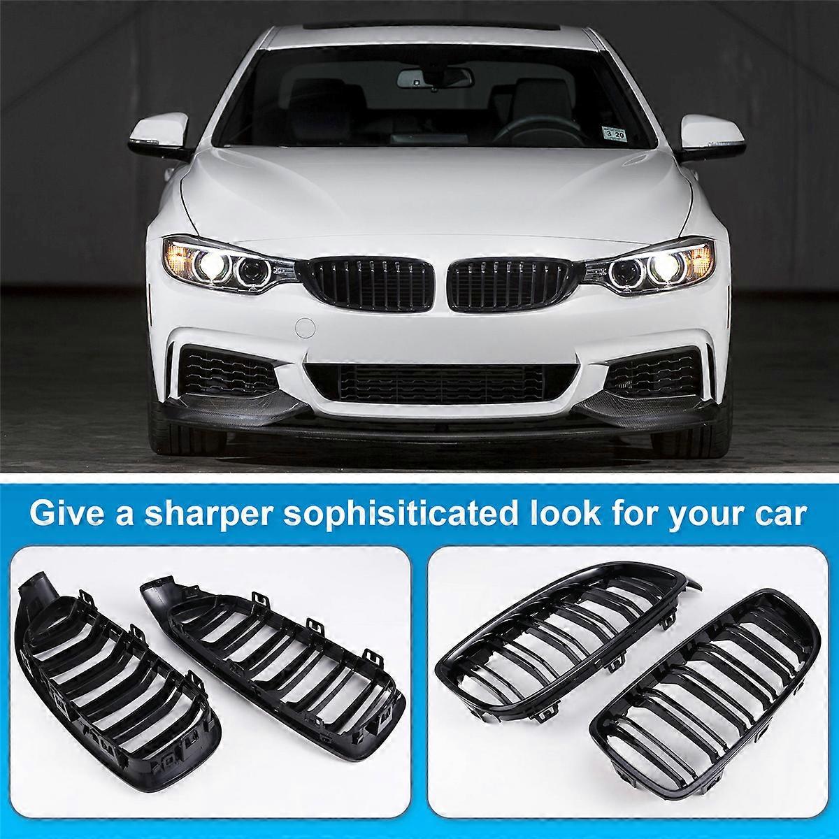 Front Bumper Racing Grill for 4 Series F32 F33 F36 F80 M3 F82 M3 F83 428i 440i 435i 2014+