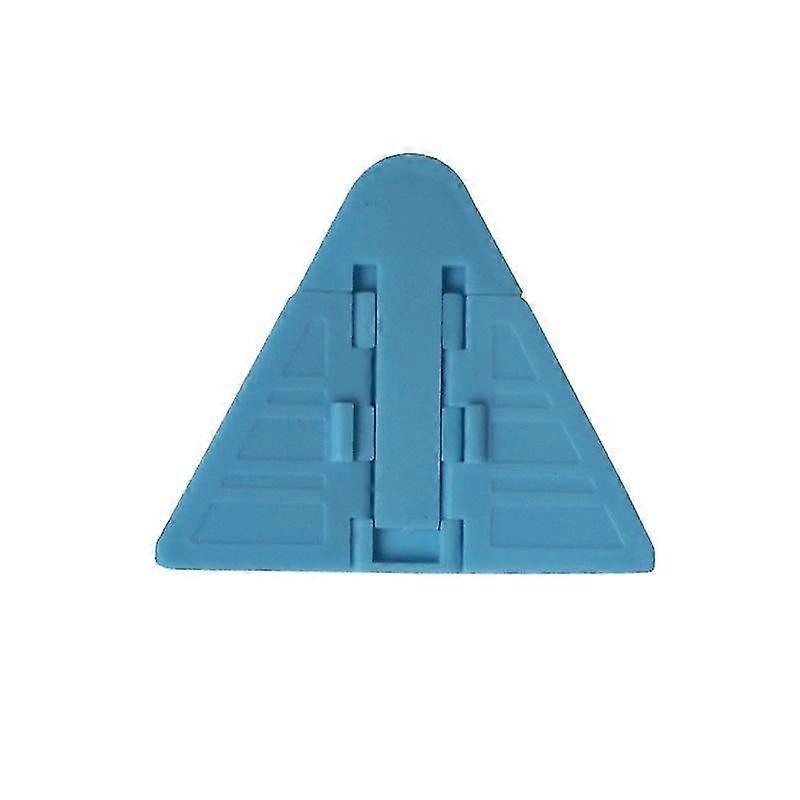 6 pieces Door Stopper Sliding Door Window Sticky Sliding Child Safety Locks(blue)