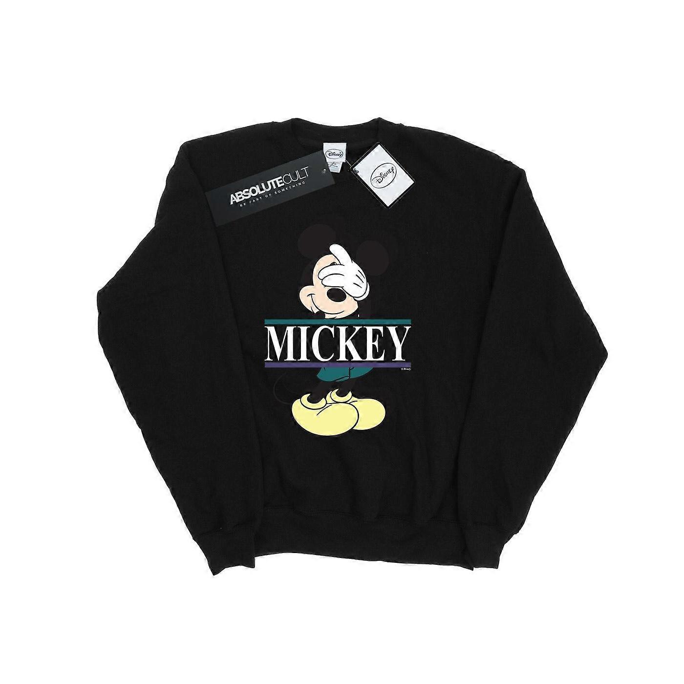 Moletom com Letras do Mickey Mouse para Homens da Disney