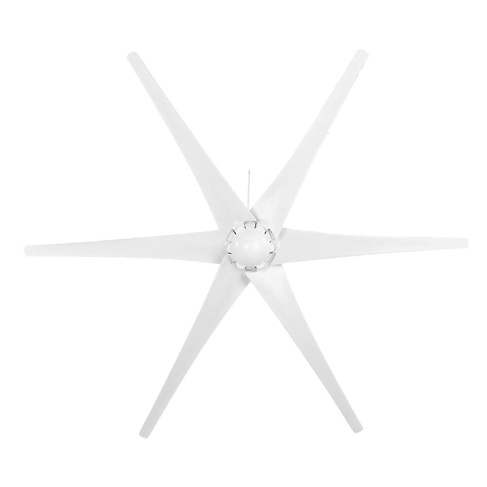 200W 24V White 6-Blade Wind Turbine Kit 1.2m Diameter