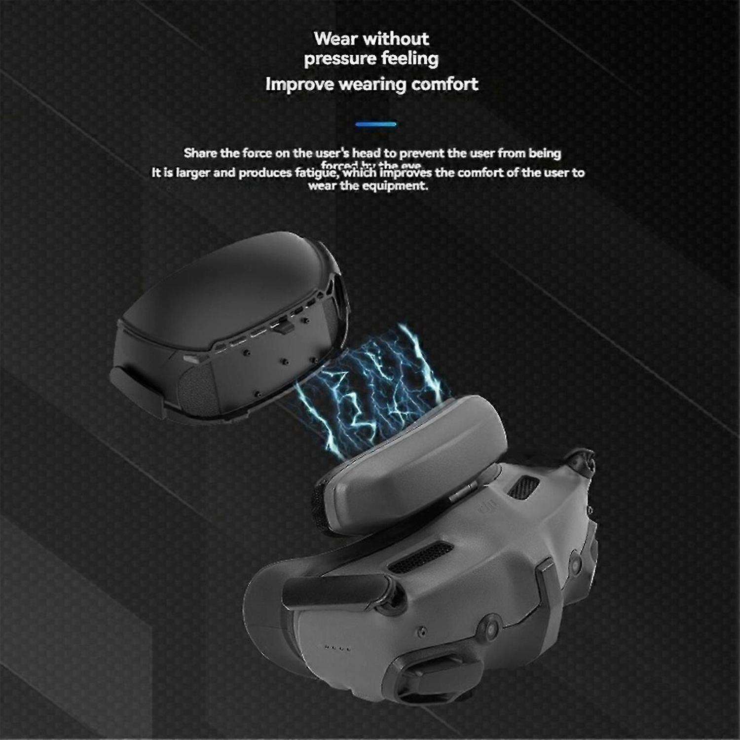 VR Kit for DJI Goggles 3 Flying Glasses Forehead Headrest Mask