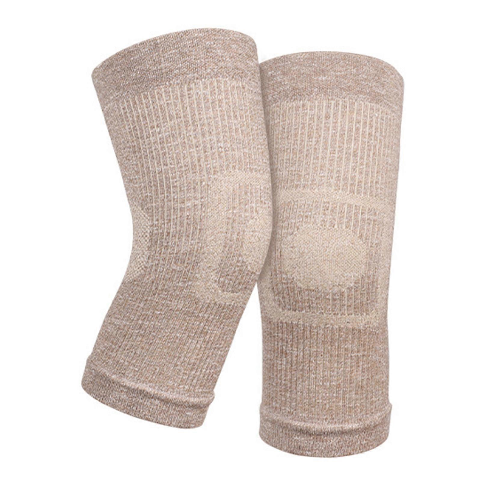 Knit Knee Support With Non-Slip Strips Adjustable Knee Brace For Joint