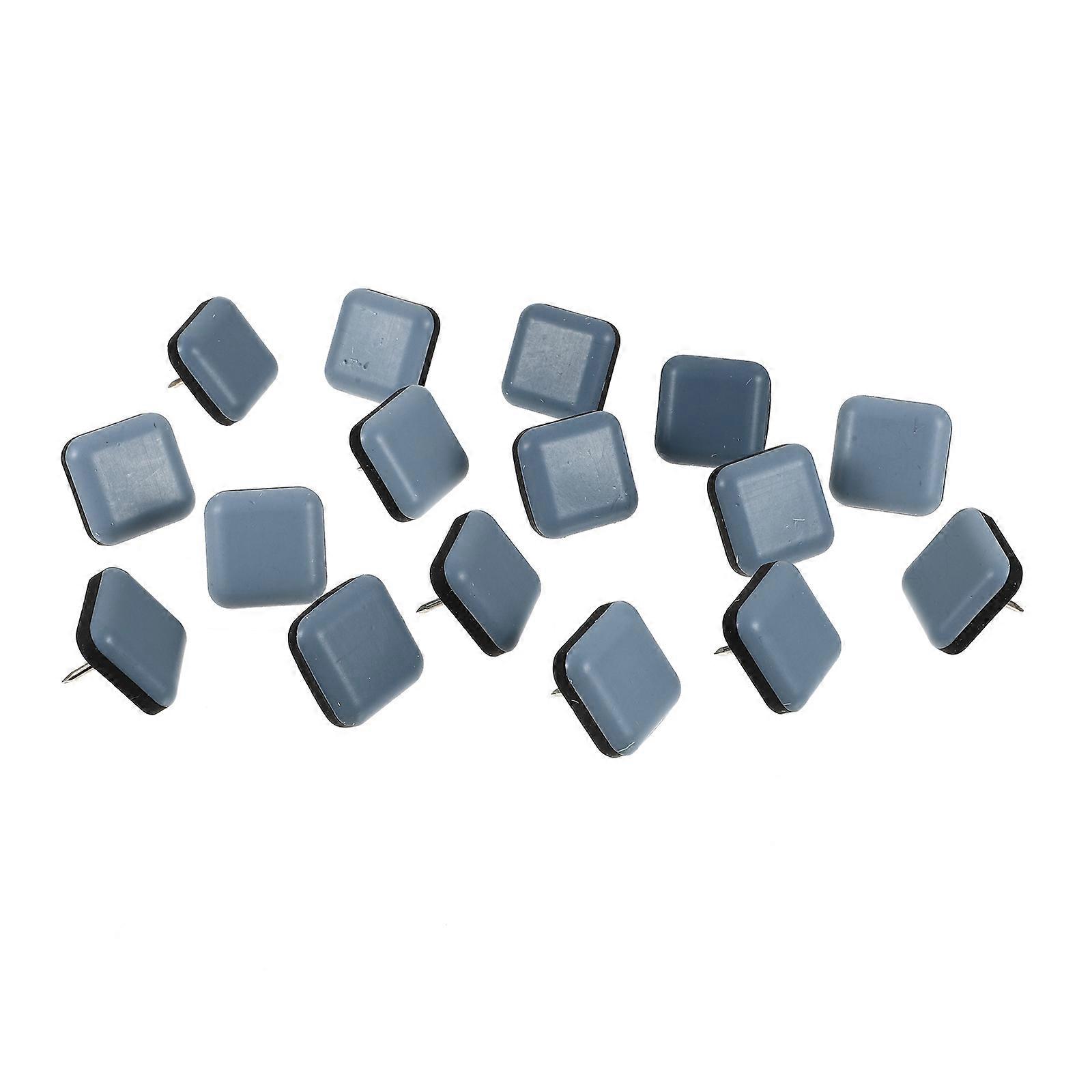 Grey Chair Glides Furniture Sliders for Carpet 16Pcs Floor Protectors
