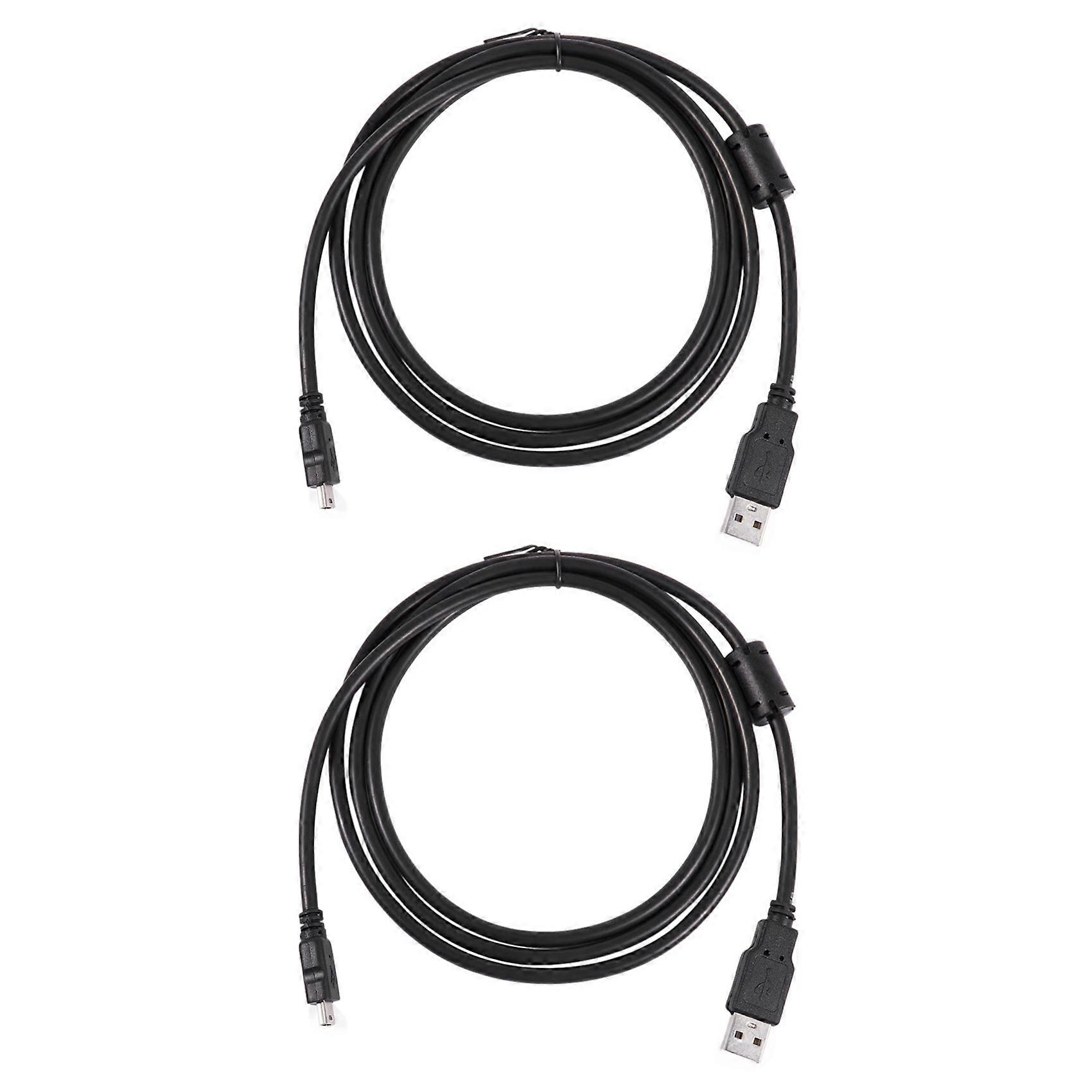 2X Camera USB Data Cable Cord Lead for D7000 D700 D300S D3100 -E4
