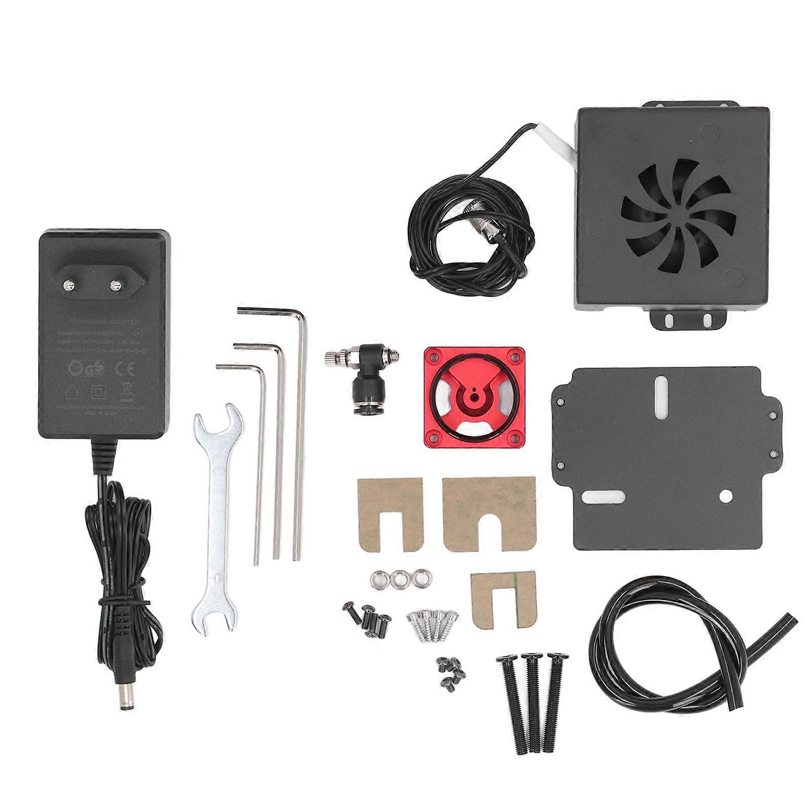 Engraver Air Assist Kit Variable Speed Engraving Machine Turbo Pump for TTS25 TTS55 TTS10