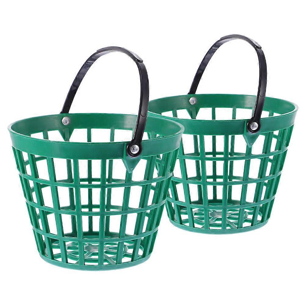 Portable Golf Ball Storage Basket for Yard Collection 4Pcs Set
