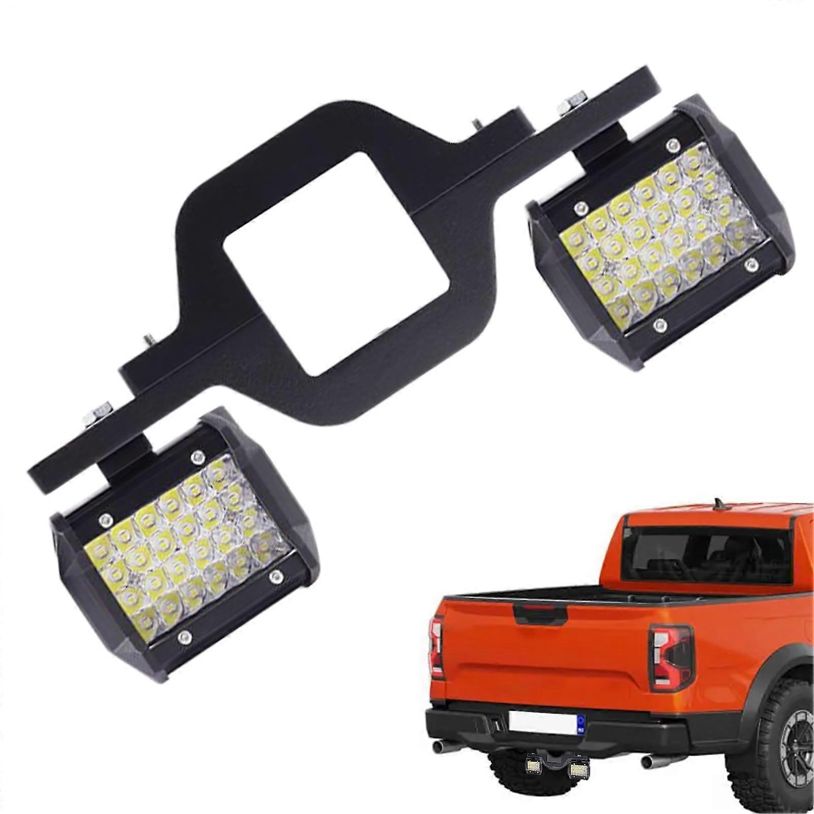 Pod Lights LED Tailgate Light Strip for Trucks Waterproof Dustproof Reverse Spotlight for Trailer and Pickup 72W