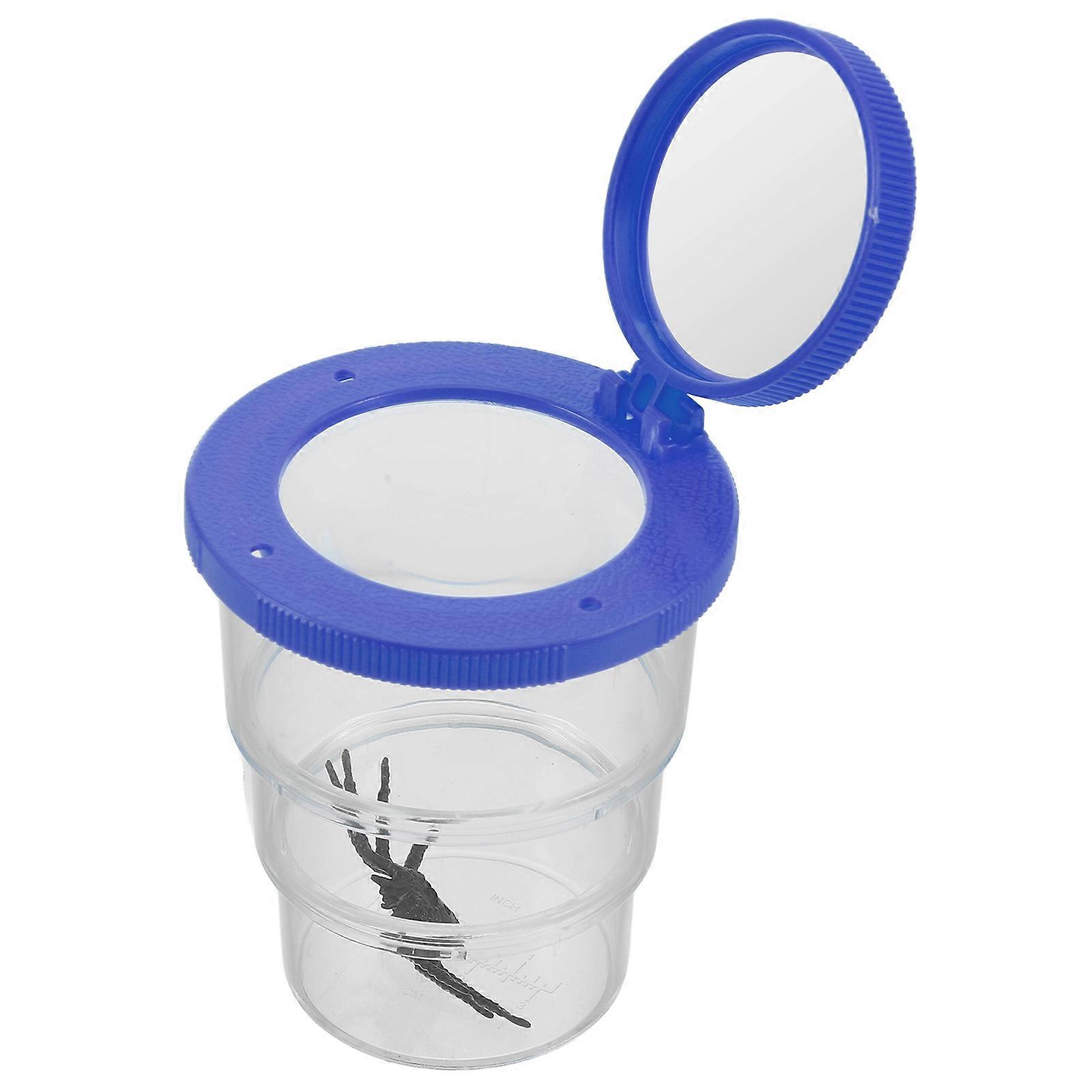 Science Toy for Kids Insect Container Cage Magnifying Viewer 5Pcs Pack