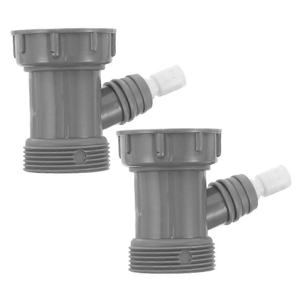 Washing Machine Pipe Connector Kitchen Sink Pipe Adapter for Waste Drain 2Pcs