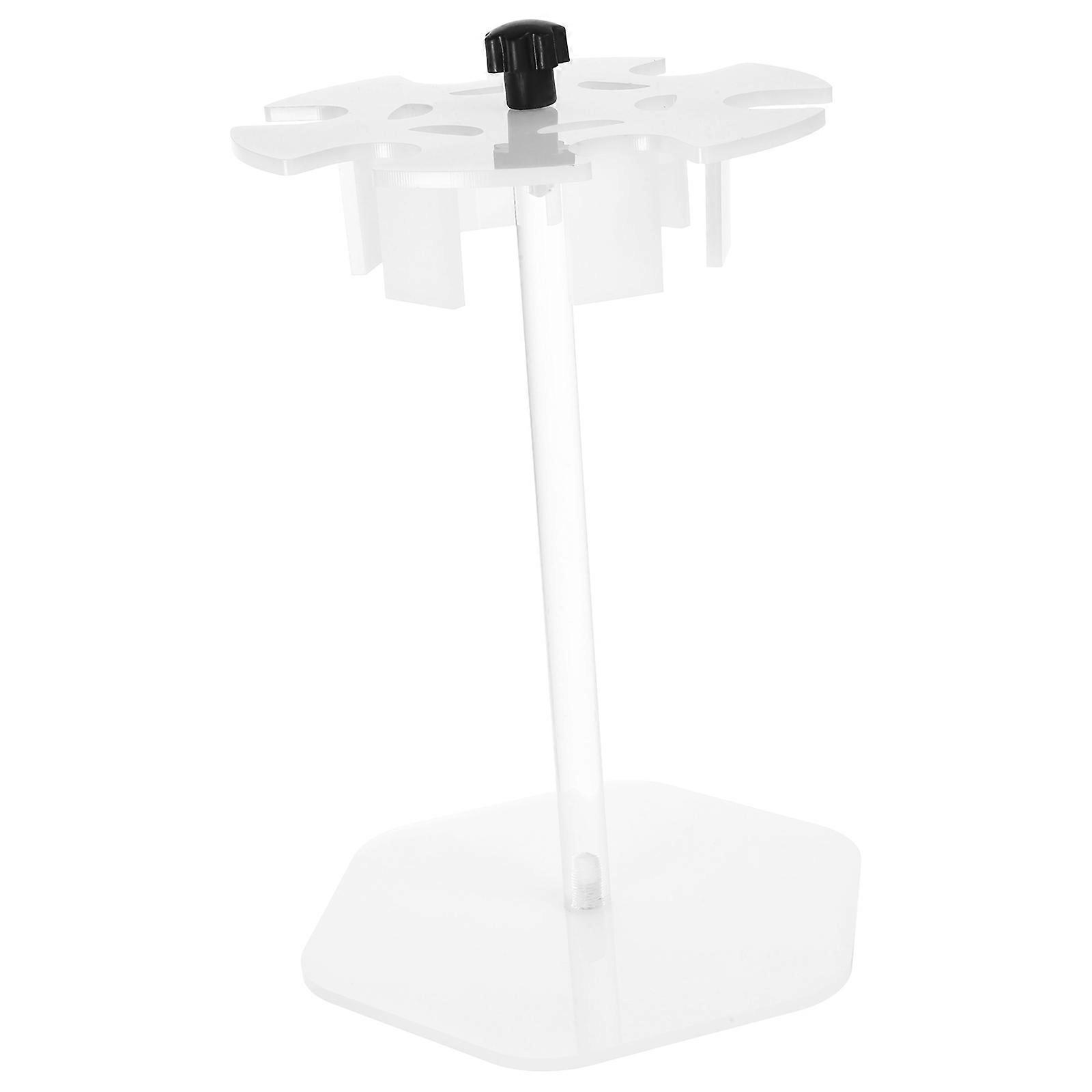 Detachable Acrylic Pipette Rack For Laboratory Use Circular Shape 11.00X7.47X7.47in Organization 1Pcs
