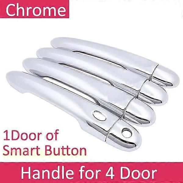 Door Handle Cover Trim For Renault Megane 3 MK3 III Scala 2009~2017 Car Atuo Parts Protective Exterior Accessories Smart Sticker