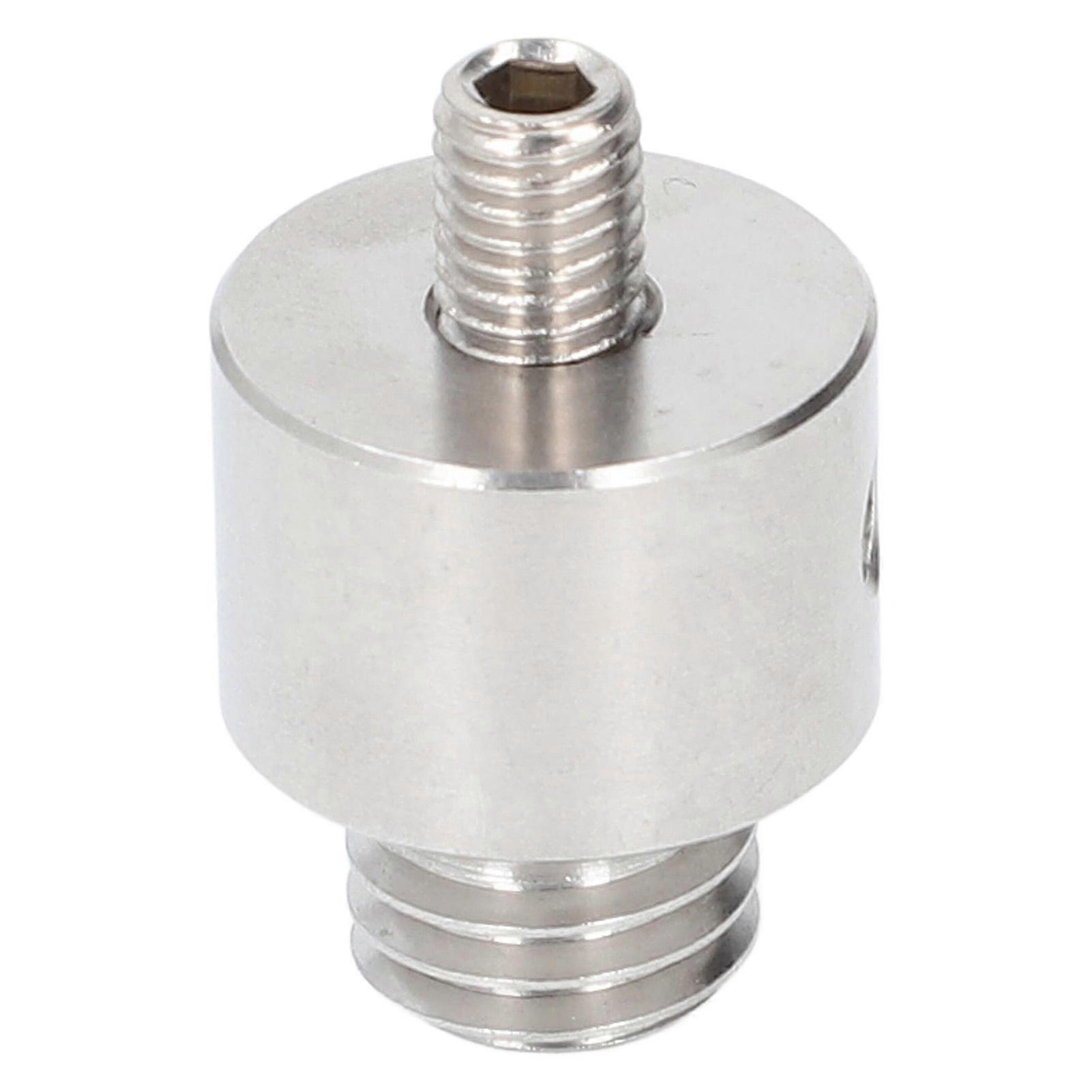 Adaptateur de prisme de station totale M8 vers 11 interfaces 5/8 po, adaptateur à dégagement rapide en acier inoxydable pour GPS RTK