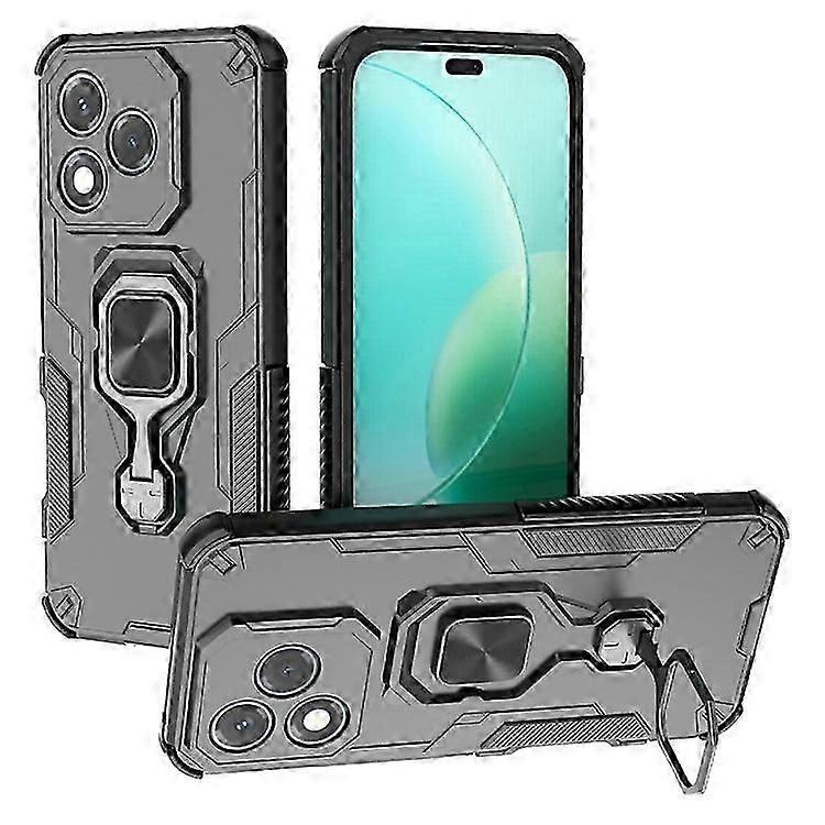 Compatible For Honor 400 Lite Case Rotatable Ring Kickstand PC + TPU Shockproof Phone Cover