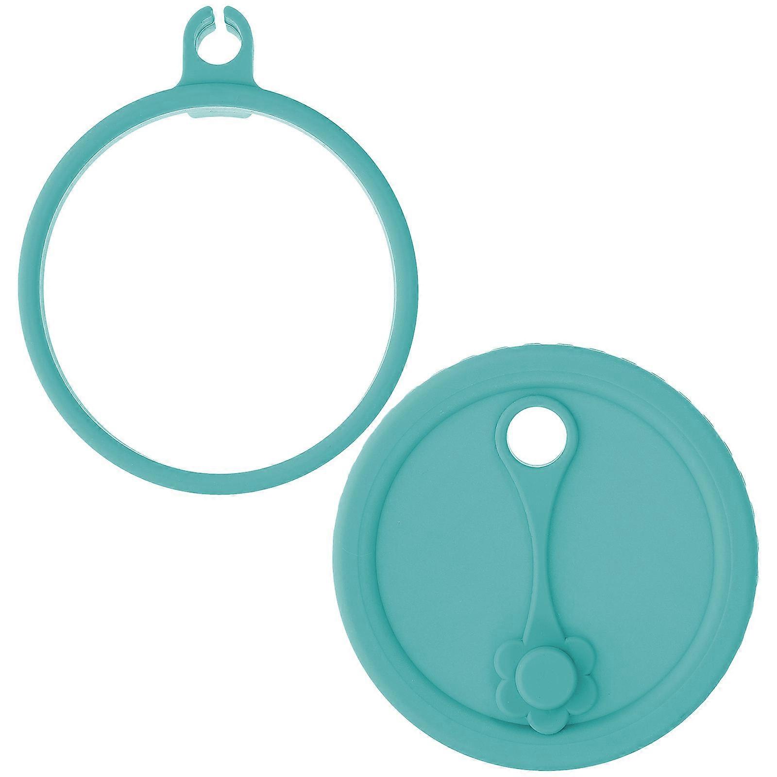 Mason Jar Lid Silicone Cover with Side Holder 3Sets for Kitchen