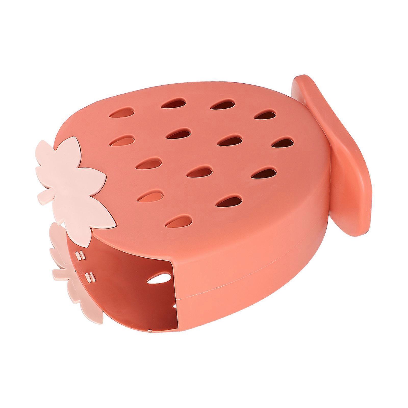 Kitchen Storage Basket Hanging Basket for Draining Use Plastic 1Pcs