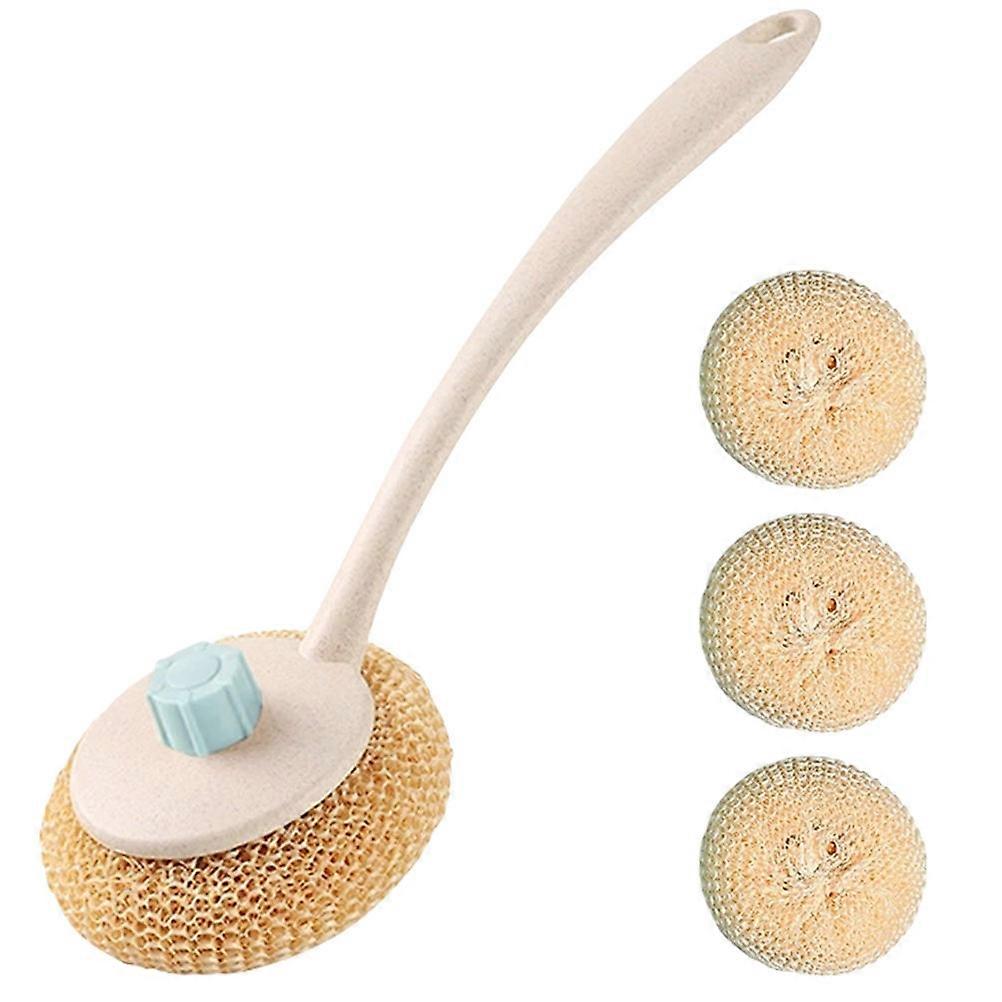 Kitchen Dish Brush Pan Brush for Cleaning with 3Sets