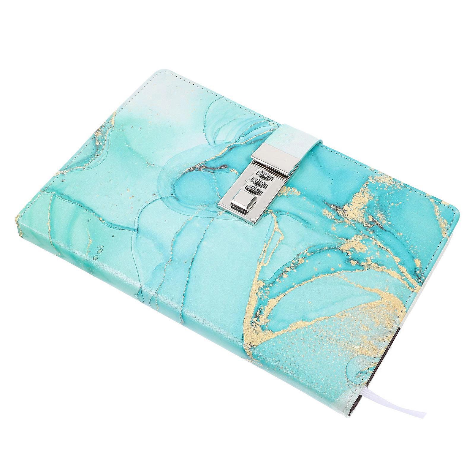 Aesthetic Design 4Pcs Diary Notebook With Lock For Adults Crafted From Paper And PU Ideal For Writing And Studying