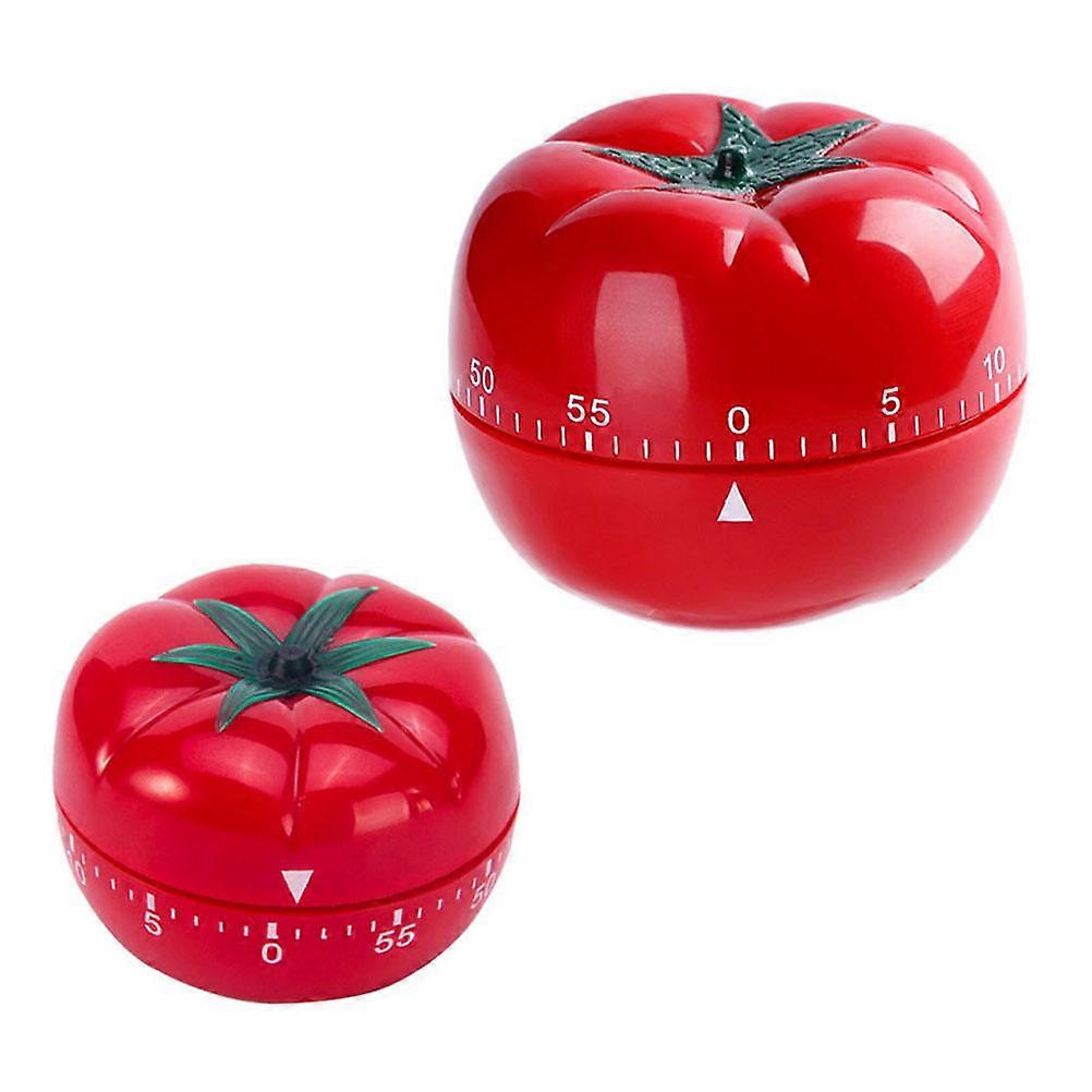 Kitchen Timing Reminder Timer For Home Cooking Ideal For Teachers In Charming Red Color With Mechanical Rotation 8 Pcs