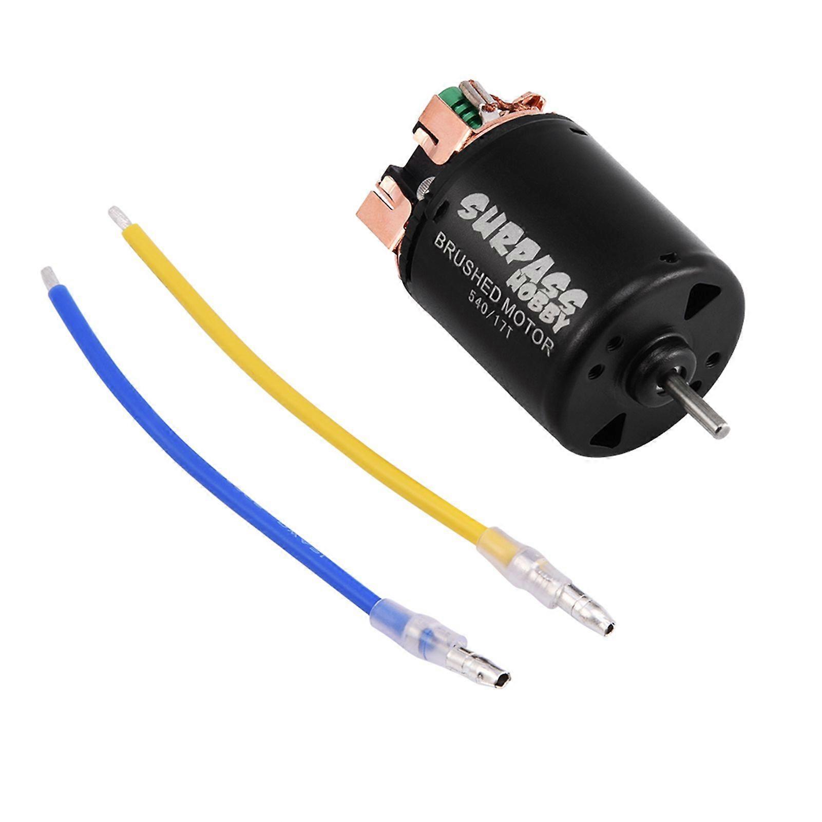 Brushed 540 Motor Remote Control Accessory For 1/10 RC Car 17T