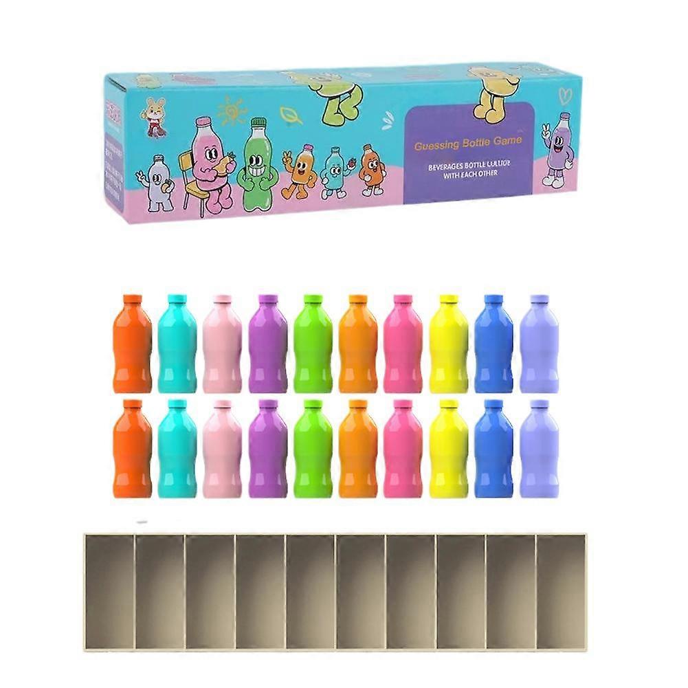 Fun Bottle Guessing Toy Children'S Color Memory Reusable Puzzle Toys
