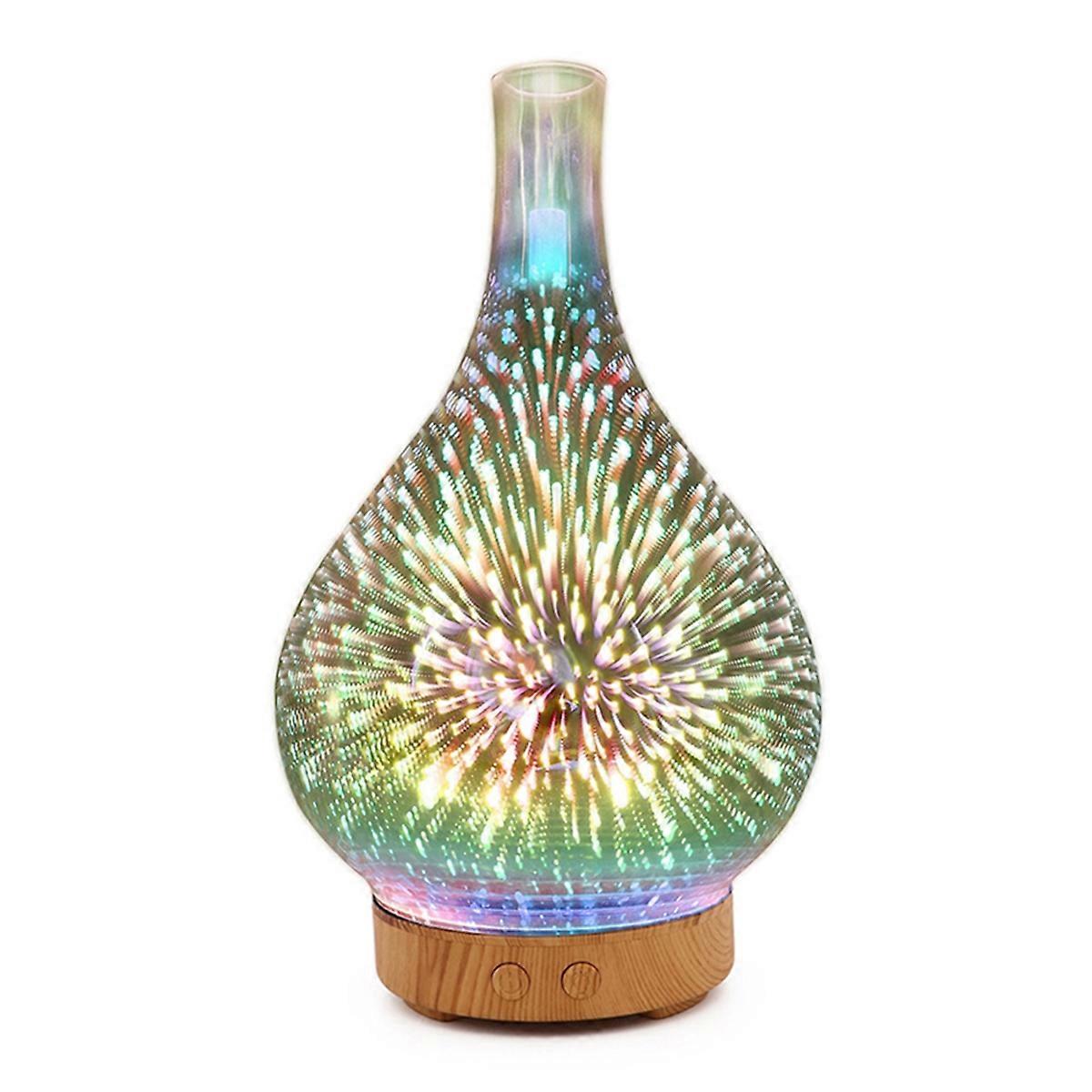 100ML 3D Glass Essential Oil Diffuser Silent Essential Oil Diffuser