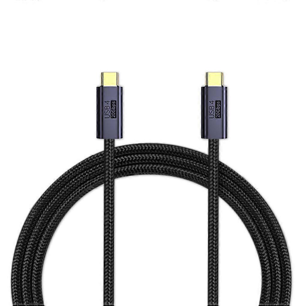 Type-C Data Cable 100W 20Gbps Notebook Computer Cord Replacement for MacBook