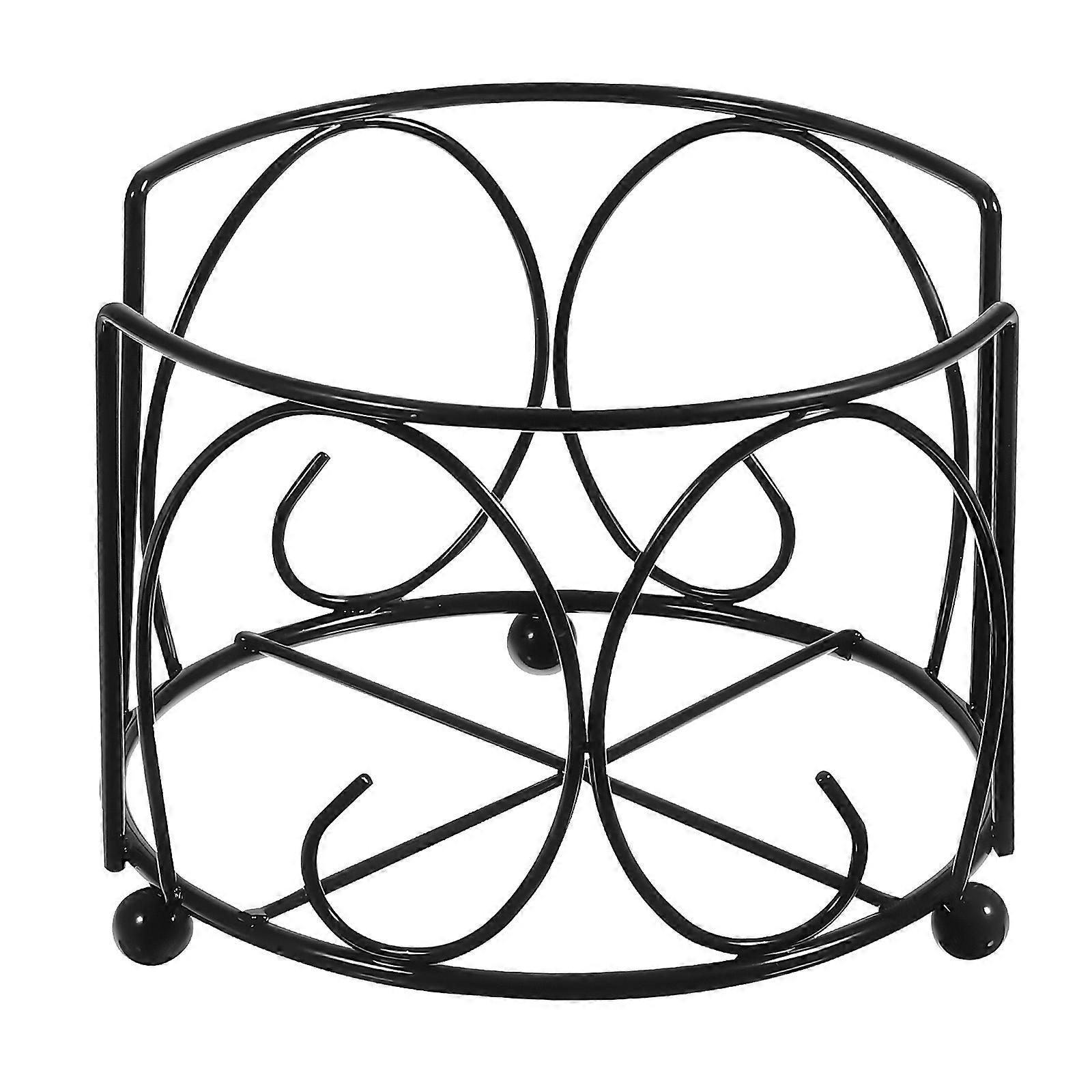 Iron Metal Coaster Display Shaped Holder 4Pcs for Storage Use