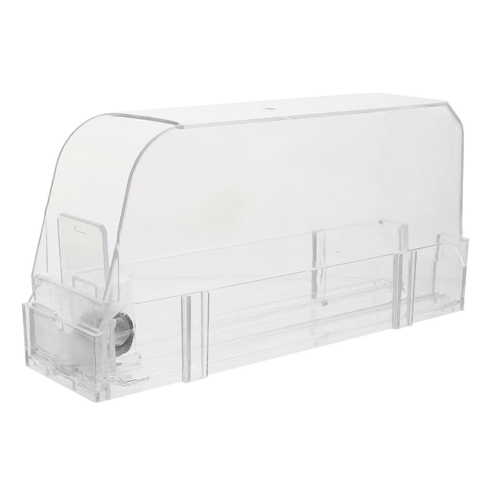 Transparent Display Case for Storage 3Pcs Creative Pusher with Cover
