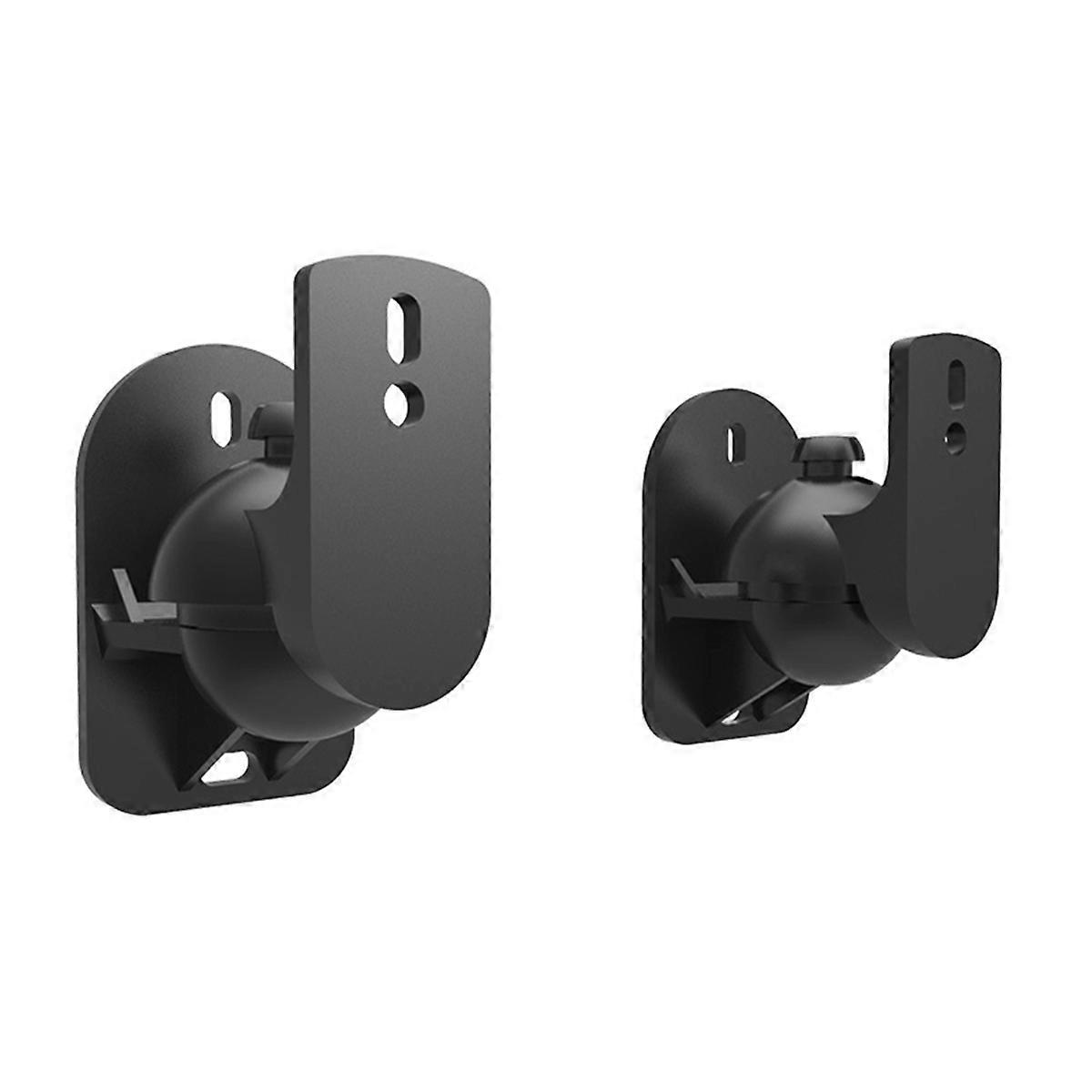 Wall Mount Swivel Satellite/Bookshelf Speaker Brackets