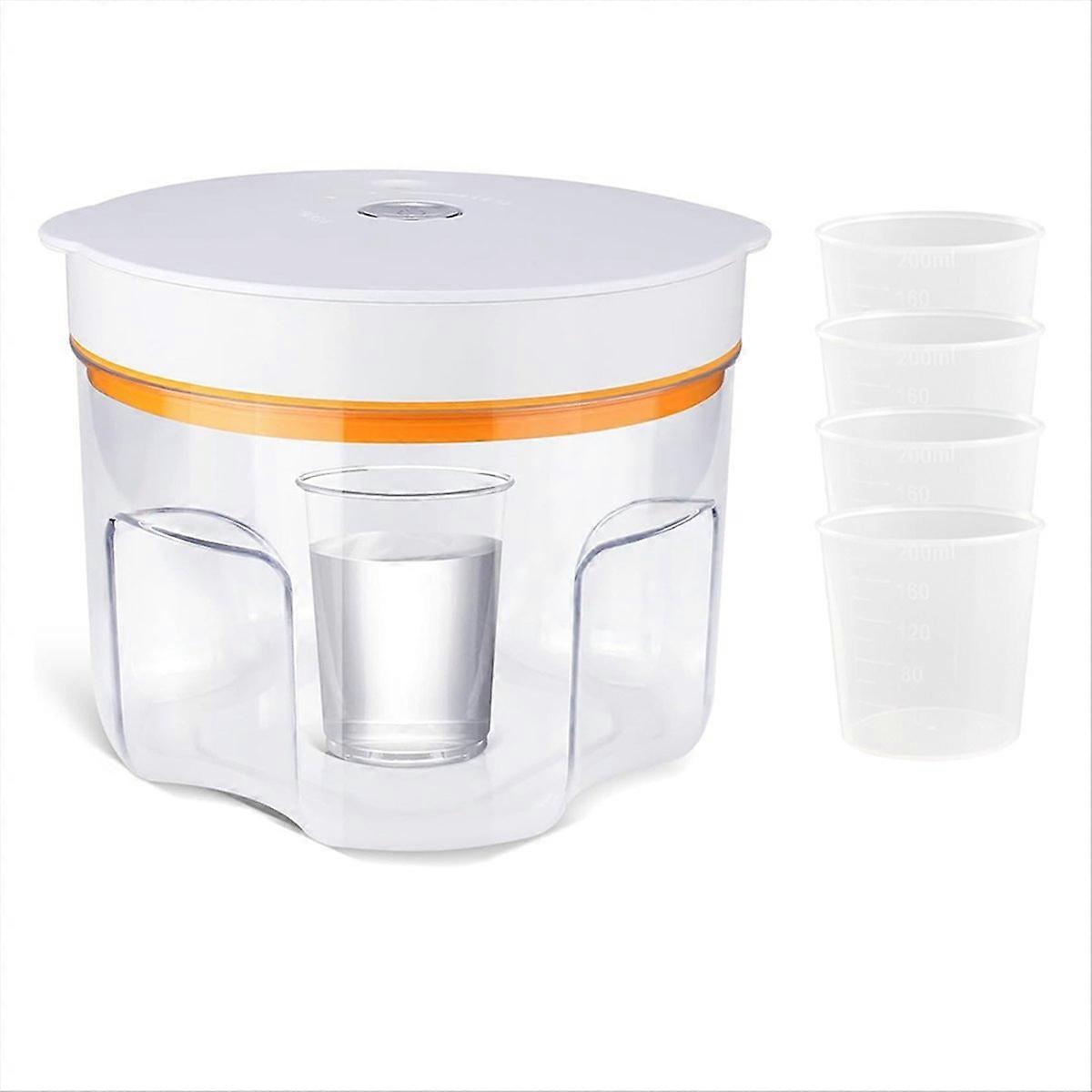 Resin Bubble Remover, 2L, 99.9% Bubble Removal, EU Plug, Orange