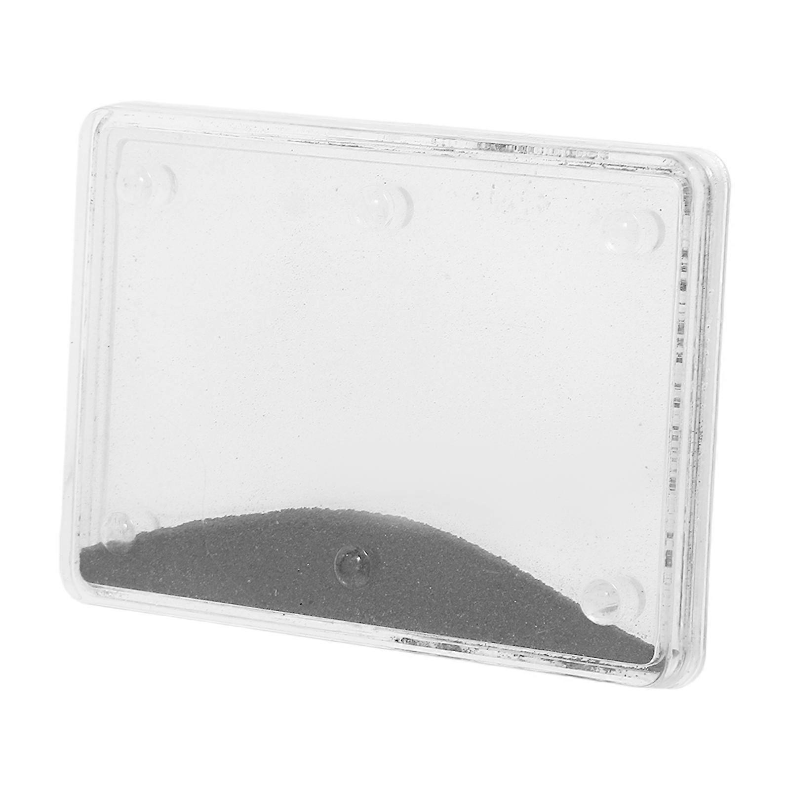 Science Iron Powder Teaching Box for Magnet Education with 2Pcs for Learning