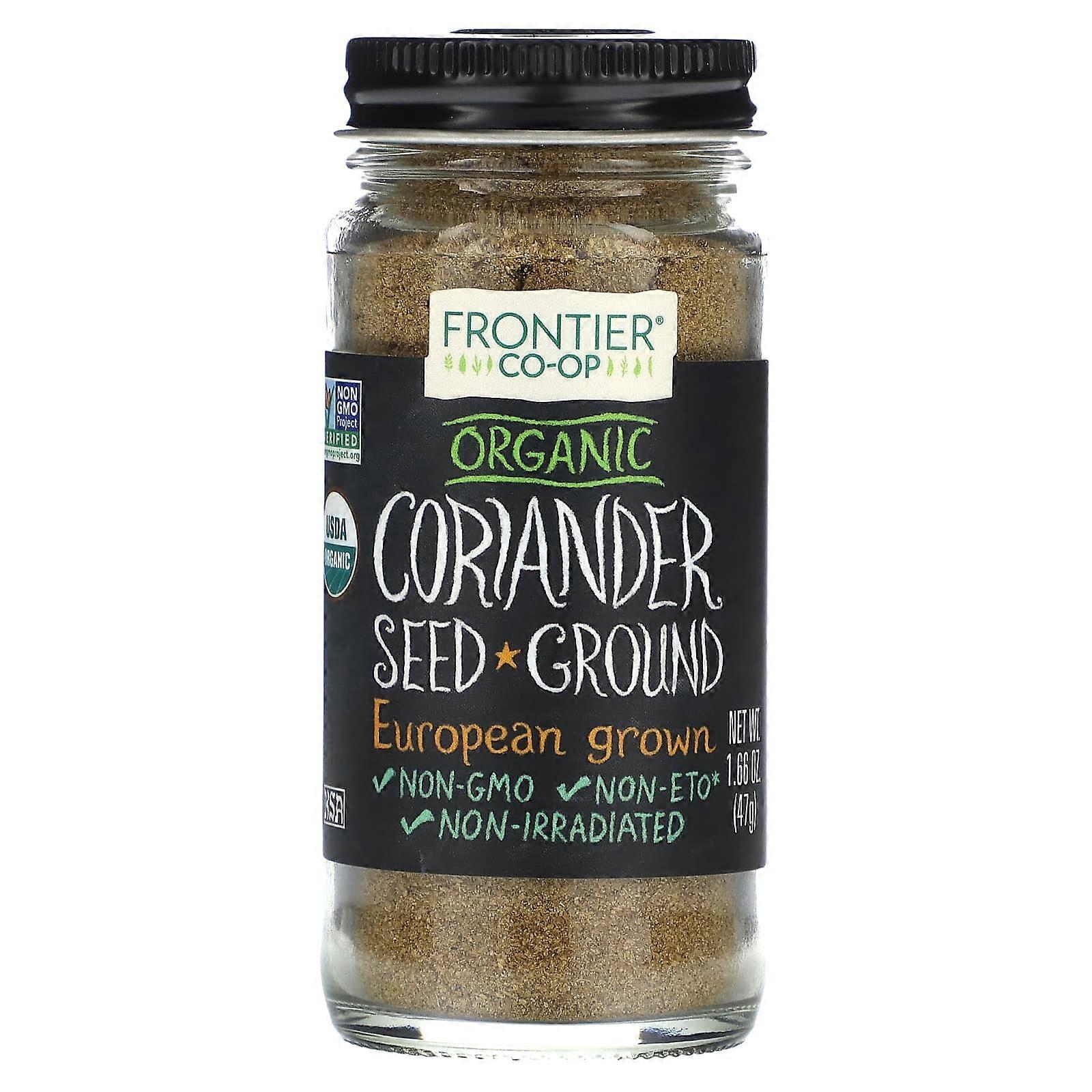 Organic Ground Coriander Seed, 1.66 oz (47 g)