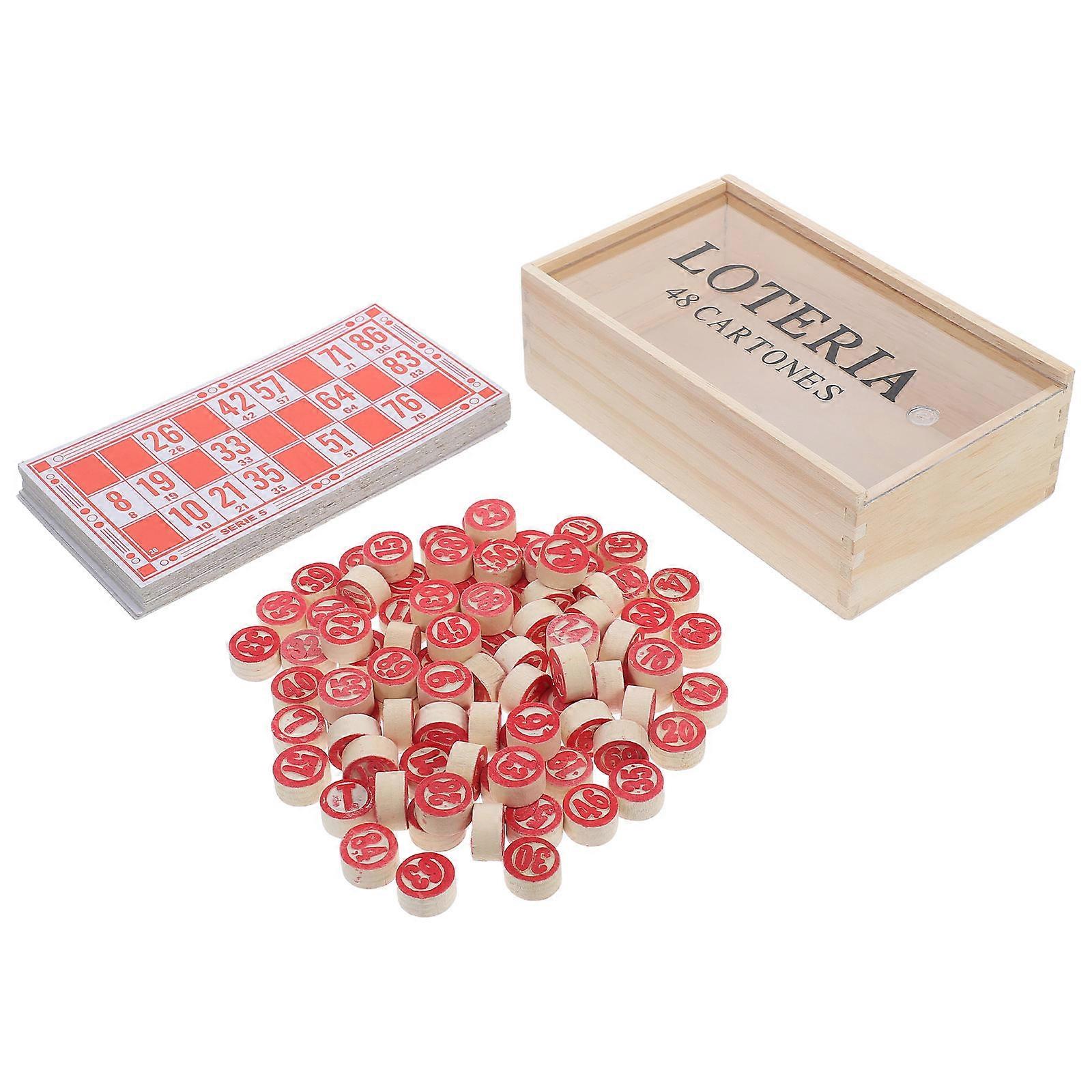 Chess Russian Lotto Game for Logical Thinking 1Set